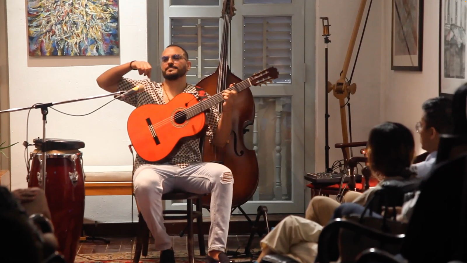 Flamenco Fire: Younes Ahidar Captivates Superbroadcast with Mediterranean Magic